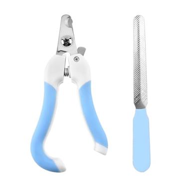 Imagem de Cortador de unhas de gato para iniciantes e tosadores - Aparador durável para animais de estimação - Suprimentos com proteção de segurança, evita cortes excessivos - Ferramenta de cuidados para