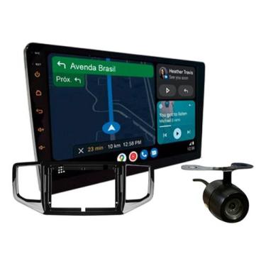 Imagem de Kit central multimidia roadstar 9 pol rs915br android carplay vw amaro