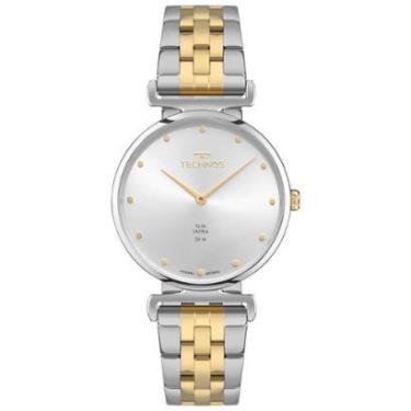 Imagem de Relógio Technos Feminino Slim Bicolor - VJ20AE/1K VJ20AE/1K-Feminino