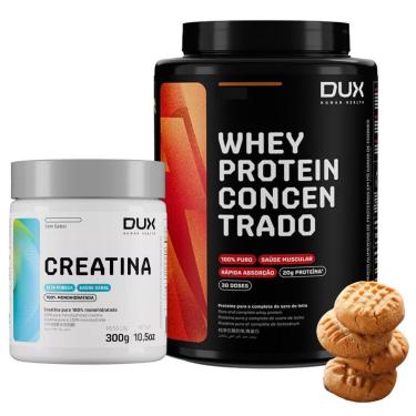 Imagem de Whey Concentrado Sabores + Creatina 300g Dux Human Health-Unissex