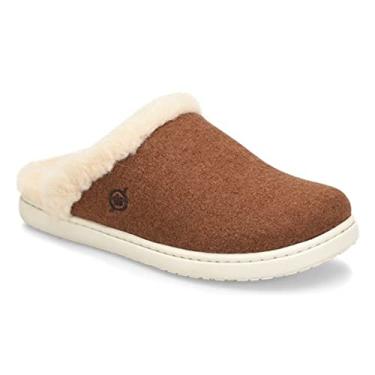 Imagem de BORN Pantufa feminina Zoe Wool Clog, Marrom, 37