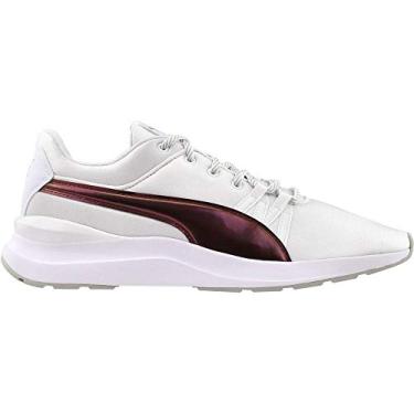Imagem de PUMA Tênis feminino Adela, Puma branco-puma branco, 6