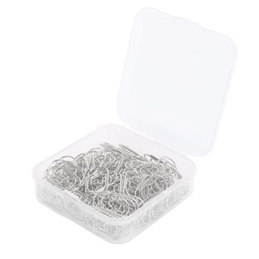 Imagem de SUNGOOYUE Clipes de Papel, Clipes de Planejador de Aço Inoxidável Bonitos Em Forma de Estrela Com Design Antiderrapante para álbuns, Cartões, Envelopes, Escritório, Casa, Escola, 100 Peças (Prata