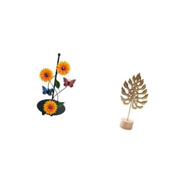 Imagem de Fenteer Suporte para Toalhas de Papel em Formato de Folha, Dispensador Antiderrapante, Suporte Vertical para Lenços de Papel, Estatueta em Formato de Folha de