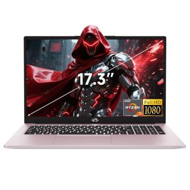 Imagem de NIMO 17.3" Full HD Gaming Laptop, Ryzen 7 7735HS 8C/16T, 16GB DDR5 RAM 1TB NVMe SSD, Radeon 680M Graphics, 100W Type-C, Wi-Fi 6E, Bluetooth 5.2, Fingerprint, Backlit Keyboard, Lightweight Design