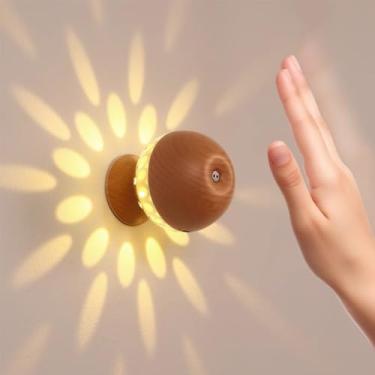 Imagem de Arandela quadrada de LED 12W, luminária de parede moderna com interruptor para cima e para baixo, luz branca 6000K, luminária de cabeceira com cabo de 29cm para quarto e sala de estar.