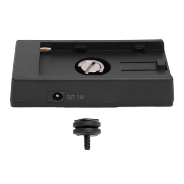 Imagem de Jiawu Placa Adaptadora de Bateria NP F970, F750, F570, F550, Placa de Bateria Com Indicadores de Energia LED, Placas Adaptadoras de Alimentação de Câmera para Câmera DSLR, tripé