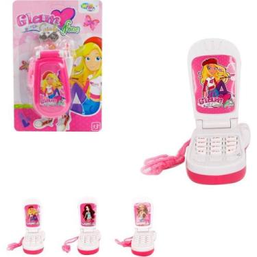 Imagem de Brinquedo Celular GLAM GIRLS com Som e Cordão Sortido