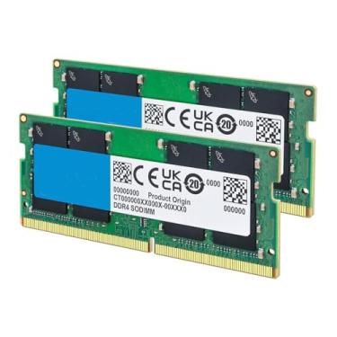 Imagem de Memória DDR4 32GB (2x16GB) 3200MHz CL22 SODIMM para Notebook