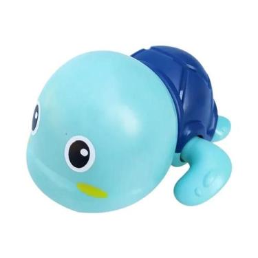 Imagem de Brinquedos De Banho Para Bebês Tartaruga Nadadora Pato De Banho Fofo B