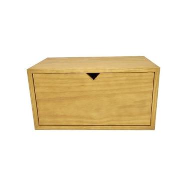 Imagem de Nicho Com Porta Para Estante Pipa Em Madeira