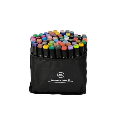 Imagem de Jandaia - Marcador Artistico Ponta Dupla Estojo com 60 Cores