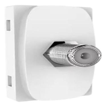 Imagem de Conjunto 4x2 Tomada Coaxial - Weg Compose