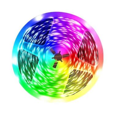 Imagem de Fitas LED RGB 10m 20m 30m 40m 60m Controle Por APP Sincronização Music