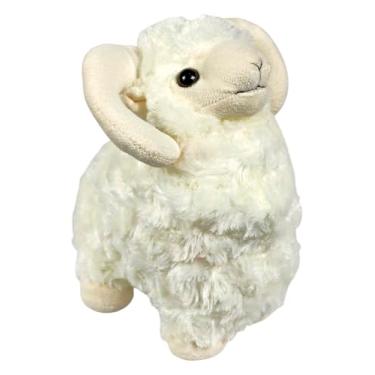 Imagem de Bode Cabra De Pelúcia 22Cms (Branco)