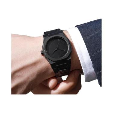 Imagem de Relógio Esportivo Digital De Quartzo Masculino Preto Em Silicone, Esti