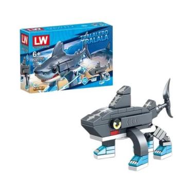 Imagem de Blocos De Montar De Animais Italianos Para Crianças, Brinquedo Misteri