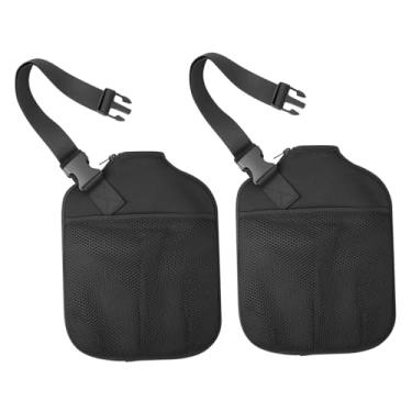 Imagem de Baoblaze Conjunto de 2 protetoras para raquetes de pickleball e tênis de mesa. Ideal para presentear.