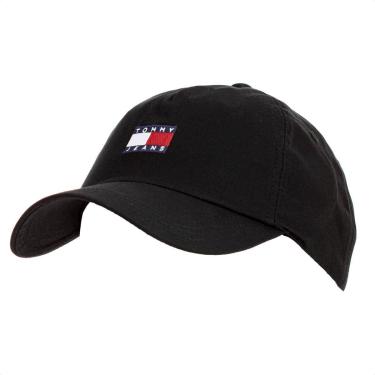 Imagem de Boné Tommy Heritage Core Aba Curva Preto - Único-Unissex