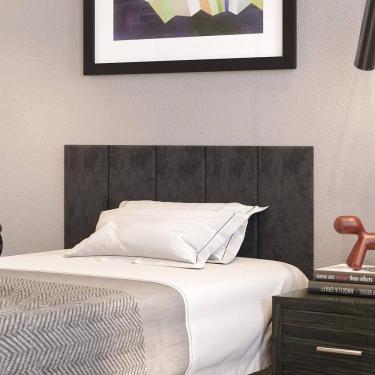 Imagem de Cabeceira Modulada Estofada Adesiva Decorativa Solteiro 100cm