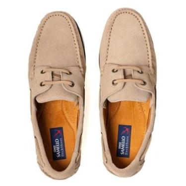 Imagem de Deckshoes Masculino Phoenix Camurca Khaky Foxton Samello-Masculino