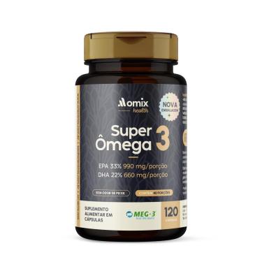 Imagem de Super Ômega 3 - 120 Cápsulas - Omix-Unissex
