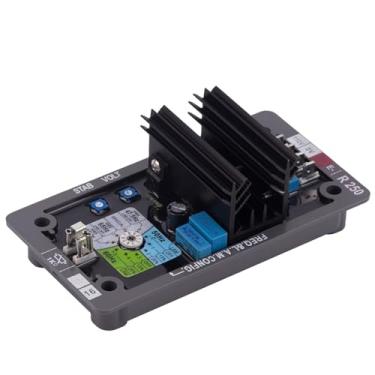 Imagem de R250 Regulador automático de tensão regulador de tensão automático para painel de controle de gerador regulador de tensão automático alternador regulador de tensão estabilizador automático (alto)