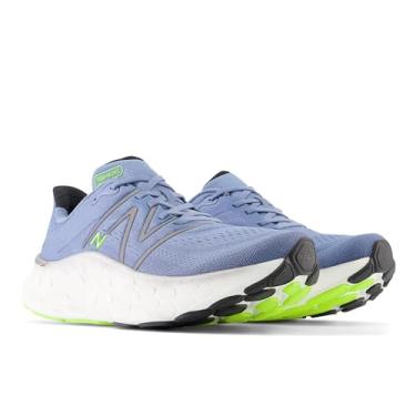 Imagem de New Balance Fresh Foam X More V4 Tênis de corrida masculino, Azul mercúrio/prata escuro metálico, 43