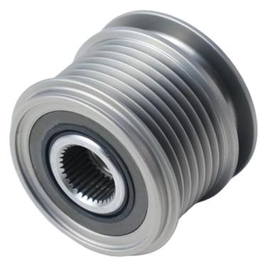 Imagem de MUNIK Polia do gerador adequada para Mercedes-Benz CLK, C, E, SLK class, CLK200K, C200K, C230K, E200, E260, SLK200K Substituição nº 2711550215