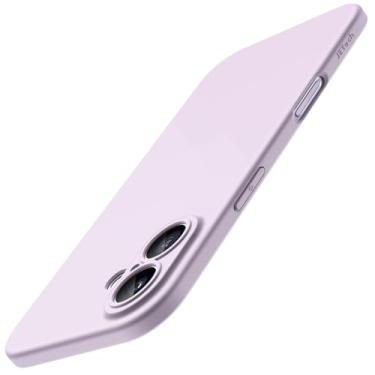 Imagem de JETech Capa Fina para iPhone 17 6,3 Polegadas, Case de Celular Minimalista, Leve e Ultrafina com Proteção para Lente da Câmera, Acabamento Fosco Anti-Impressão Digital (Lavanda)