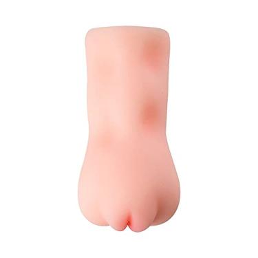 Imagem de Masturbador Masculino Texturizado em Cyberskin Realista - Estimulador Manual com Orifício Apertado e Toque Macio - Prazer e Conforto