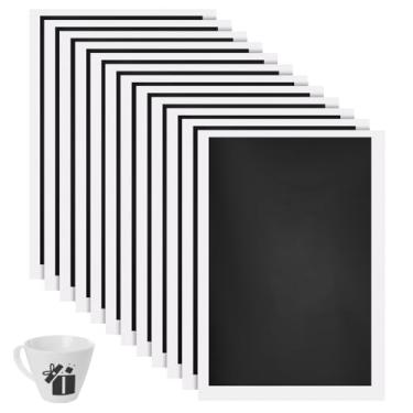 Imagem de NBEADS 12 peças de papel de marcação preto, papel de marcação a laser de 3,9 x 2,5 cm para gravação a laser e máquina de corte para gravação em vidro de cerâmica de metal