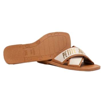 Imagem de Chinelo Petite Jolie PVC Feminino - Marrom