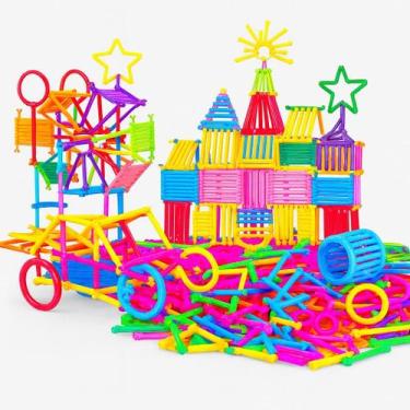 Imagem de Brinquedo Blocos de Montar - MONTE SORRI - 32 PÇ - CRIE E BRINK