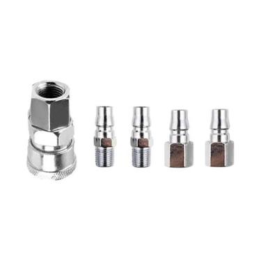 Imagem de Conjunto De Conectores De Engate Rápido De 1/4 De Polegada Para Mangue