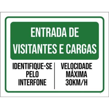 Imagem de Kit 3 Placas Entradas Visitantes Cargas Interfone