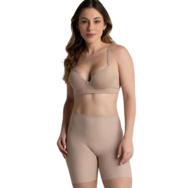 Imagem de Bermuda Segunda Pele Estética Bruvi 4008, Chocolate, GG