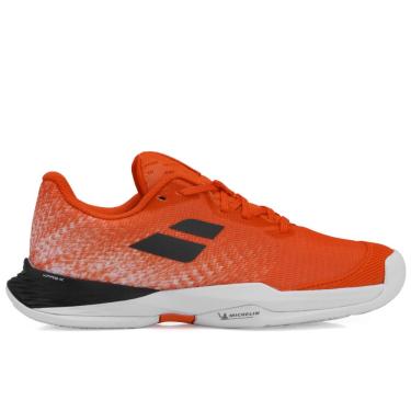 Imagem de Tênis Babolat Jet Mach 3 Clay Junior Laranja e Branco-38