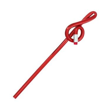 Imagem de Conjunto De Lápis De Madeira Com Tema Musical E Borracha Para Professo