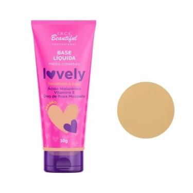 Imagem de Base Líquida 30Ml Média Cobertura Lovely - A - Face Beauty