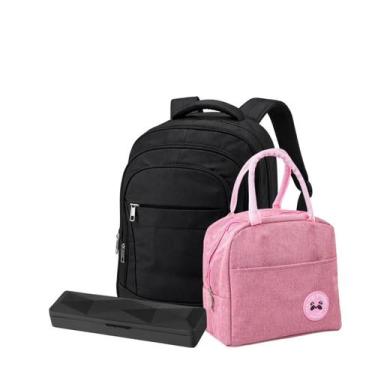 Imagem de Mochila Bolsa Executiva Reforçada Premium Bolsa Térmica - - Mormino, R