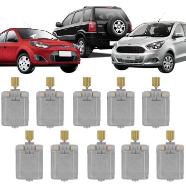 Imagem de 10 Motor Fechadura Elétrica Trava Porta Fiesta Ka Ecosport