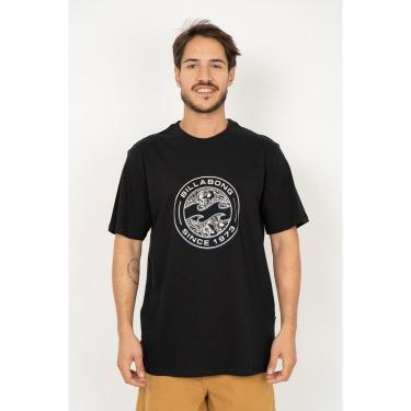 Imagem de Camiseta Billabong B471T1124 Hollow - Preto-Masculino