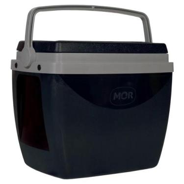 Imagem de Caixa Térmica Cooler MOR 18 Litros, Preto