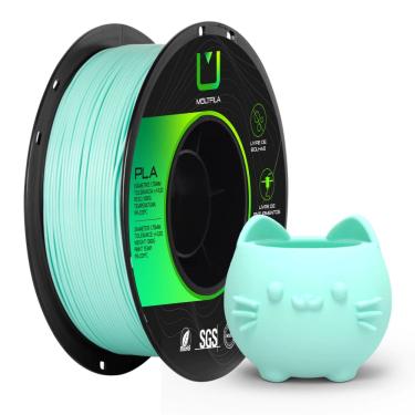 Imagem de Filamento Pla Azul Ciano 1kg Multfila Impressora 3d 1.75mm