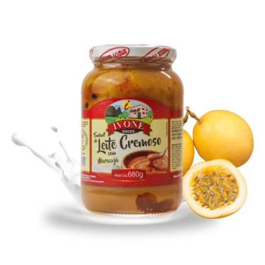 Imagem de Doce de Leite com Geleia de Maracujá Ivone 680g
