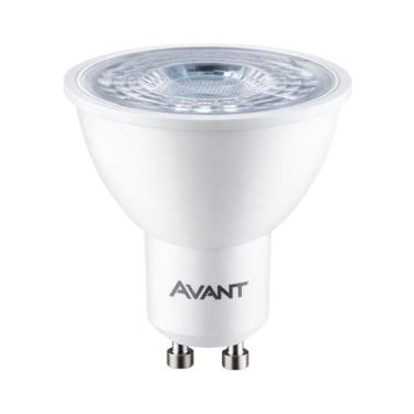 Imagem de Lâmpada Led Dicróica GU10 Amarela 3000K MR16 4,8W Bivolt - Avant