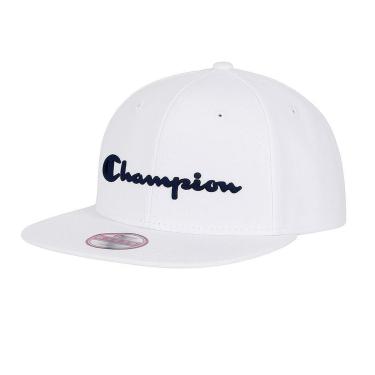 Imagem de Boné Champion Masculino Script Aba Reta Branco-Masculino
