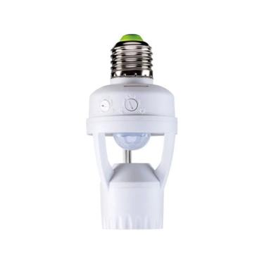 Imagem de Sensor de Presença Intelbras Para Iluminação ESP 360S E27 Bivolt
