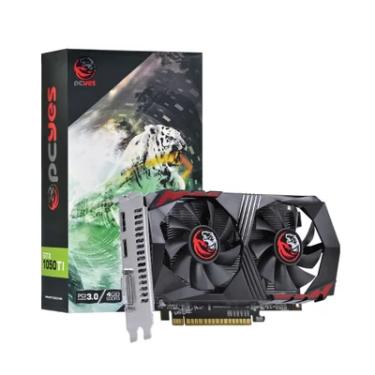 Imagem de Placa De Vídeo Pcyes Nvidia Geforce Gtx 1050 Ti, 4 GB Gddr5, 128bits, Dual Fan, Graffiti Series